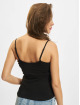 Urban Classics Tops sans manche Ladies Lace 90´s noir